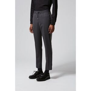 The Kooples Mens Casual Wool Cargo Track Pants Grey Size XL